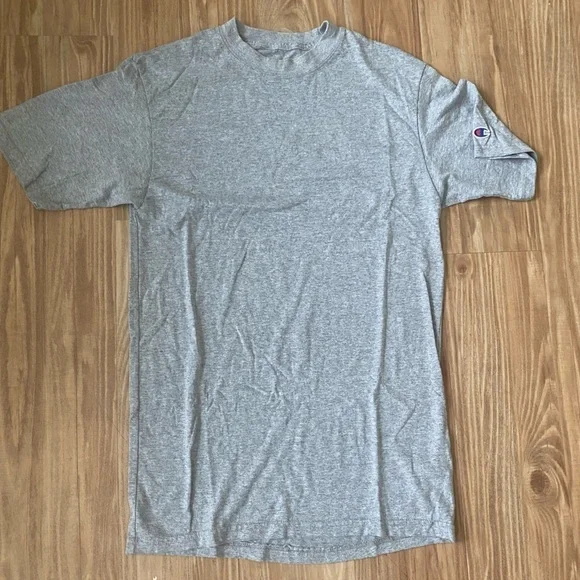 Minimalist Grey Authentic Championship Brand T-Shirt - Picture 3 of 6